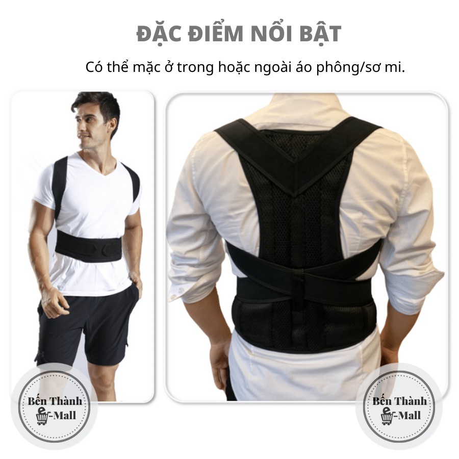 ✈️[Freeship] Đai chống gù lưng Back Pain (BP) [Chuyên dụng cho dân VP]