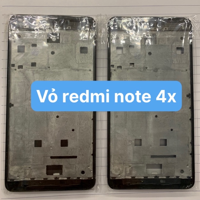 Bộ vỏ Xiaomi Note 4X gồm vỏ,sườn, phím , kính camera (lưu ý loại không có 2 ốc đít)