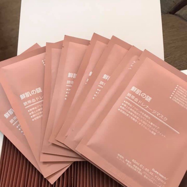 Mặt Nạ Cuống Rốn Rwine Beauty 40ml Nhật- date 2023- Mua 2 tặng 1 | Thế Giới Skin Care
