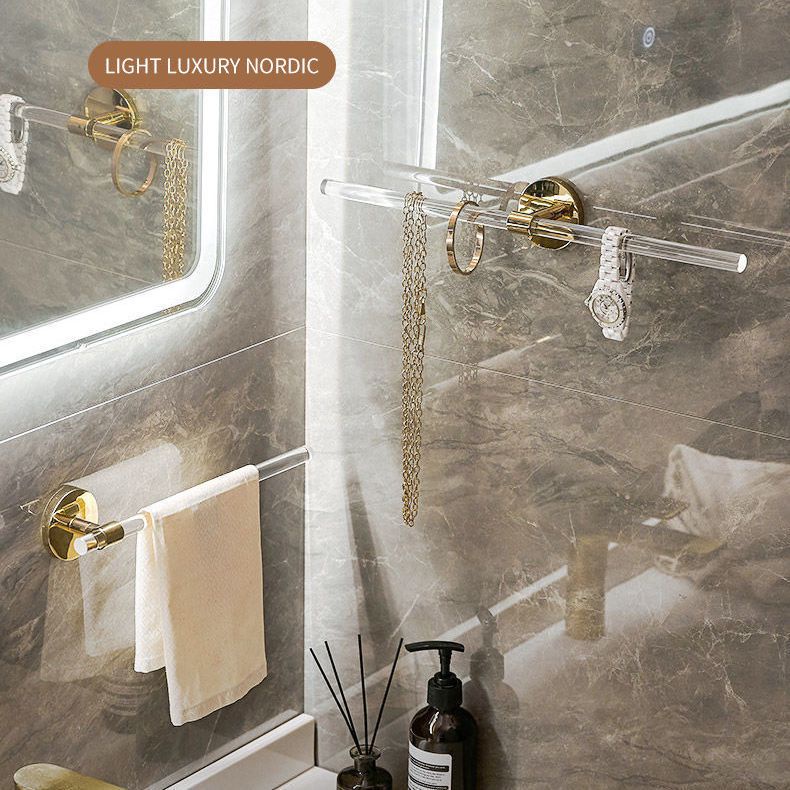 Giá Treo Khăn acrylic Gắn Tường Chắc chắn sang trọng  Tiện Dụng Cho phòng tắm