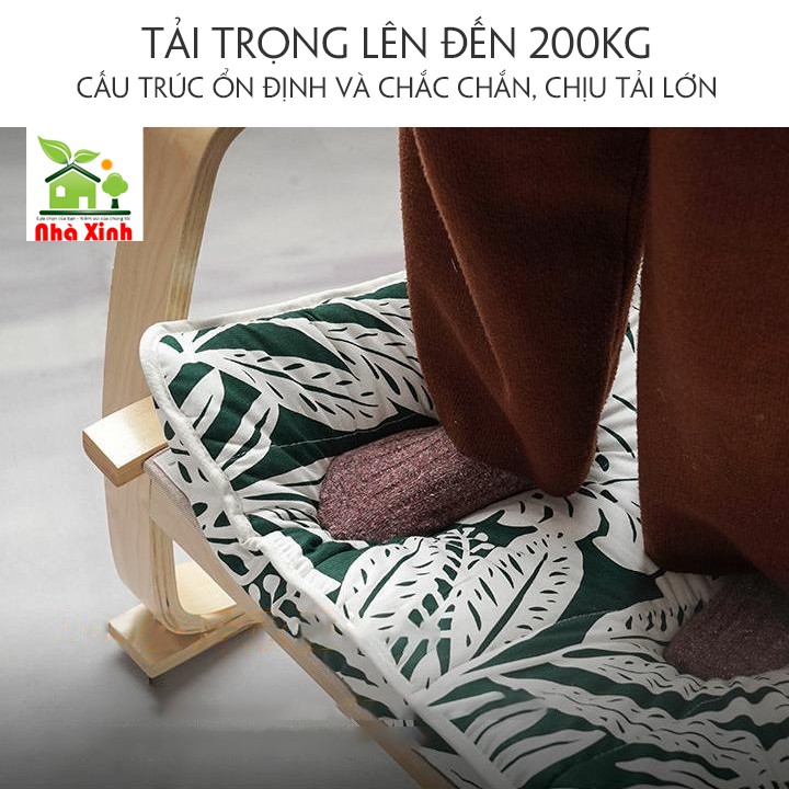 Ghế Poang - Ghế Thư giãn đọc báo cổ điển . KT : 98 x 82 x 68 cm ( Màu Trắng, Màu Xanh, Màu Đen )