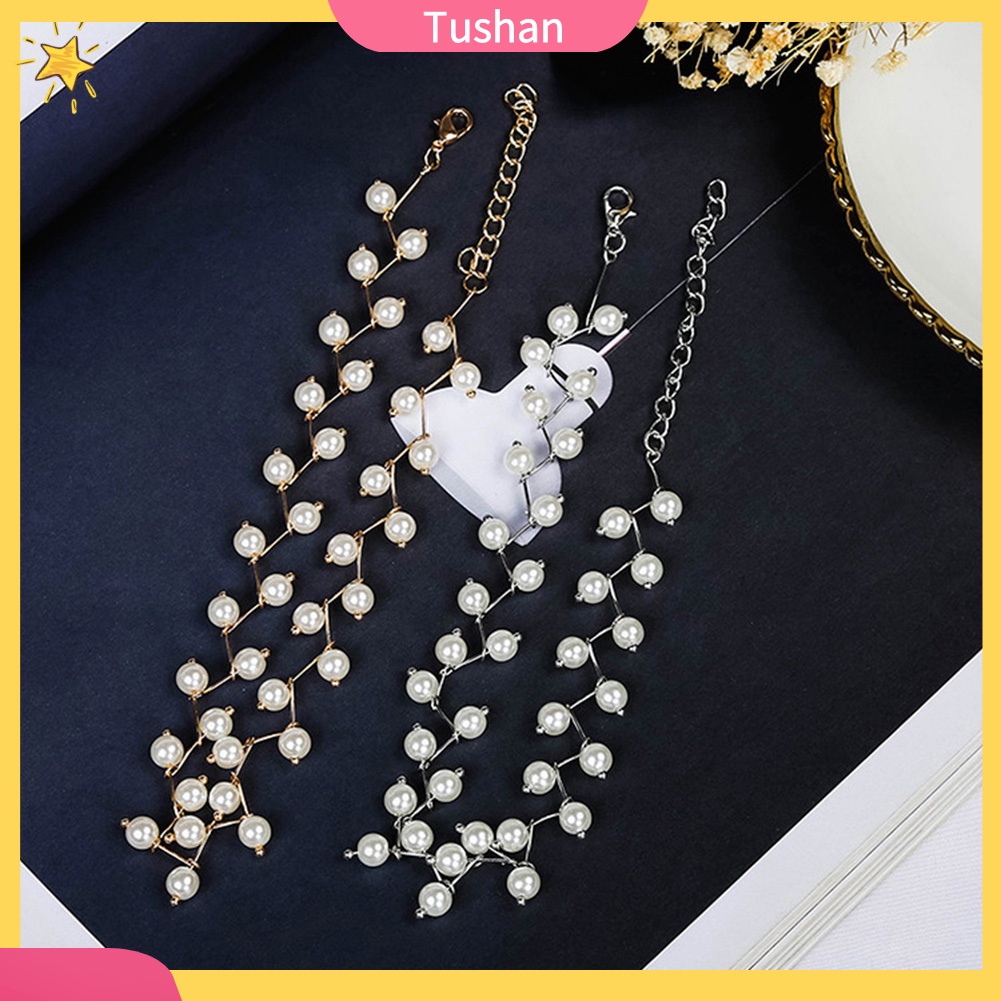 Vòng Cổ Choker Đính Ngọc Trai Nhân Tạo Thời Trang