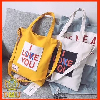 Túi Tote Vải Canvas Kiểu Mới Nhiều Mẫu
