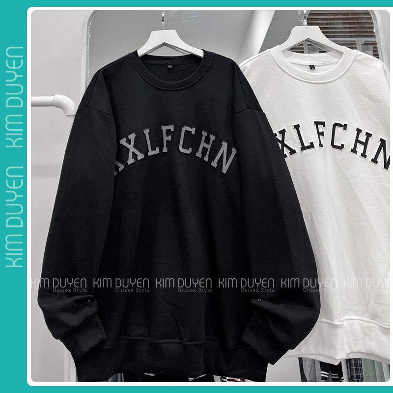 Áo Sweater KXLFCHN Chất Nỉ Ngoại Dày Dặn Áo Sweater Hàng Đẹp Form Rộng Unisex Nam Nữ | BigBuy360 - bigbuy360.vn