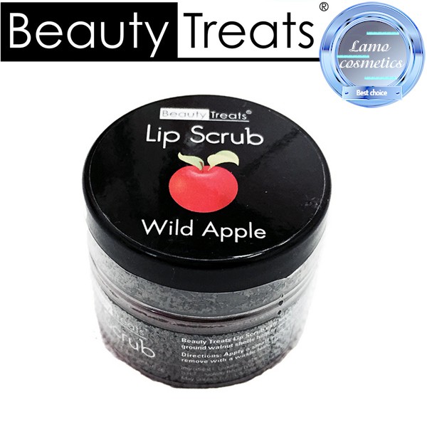 Tẩy Da Chết Môi Beauty Treats Lip Scrub Wild Apple (Hương Táo) Chính Hãng 100%