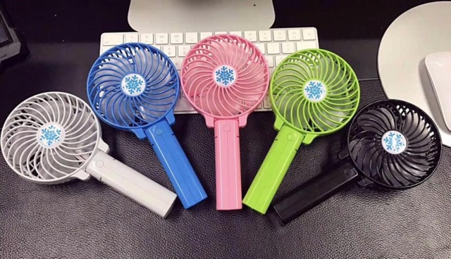 Quạt mini cầm tay tích điện điều chỉnh nhiều tốc độ | BigBuy360 - bigbuy360.vn