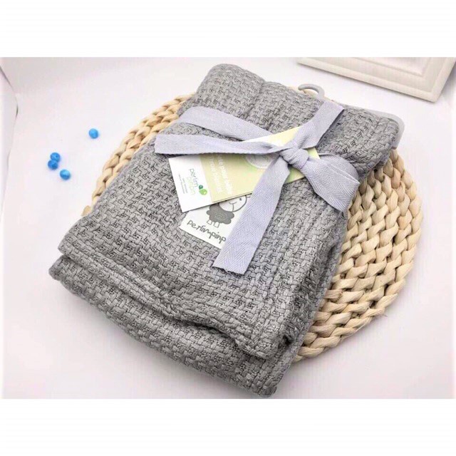 Chăn lưới sợi tre  chăn chống ngạt Perlim Pinpin cap cấp 100cmx100cm