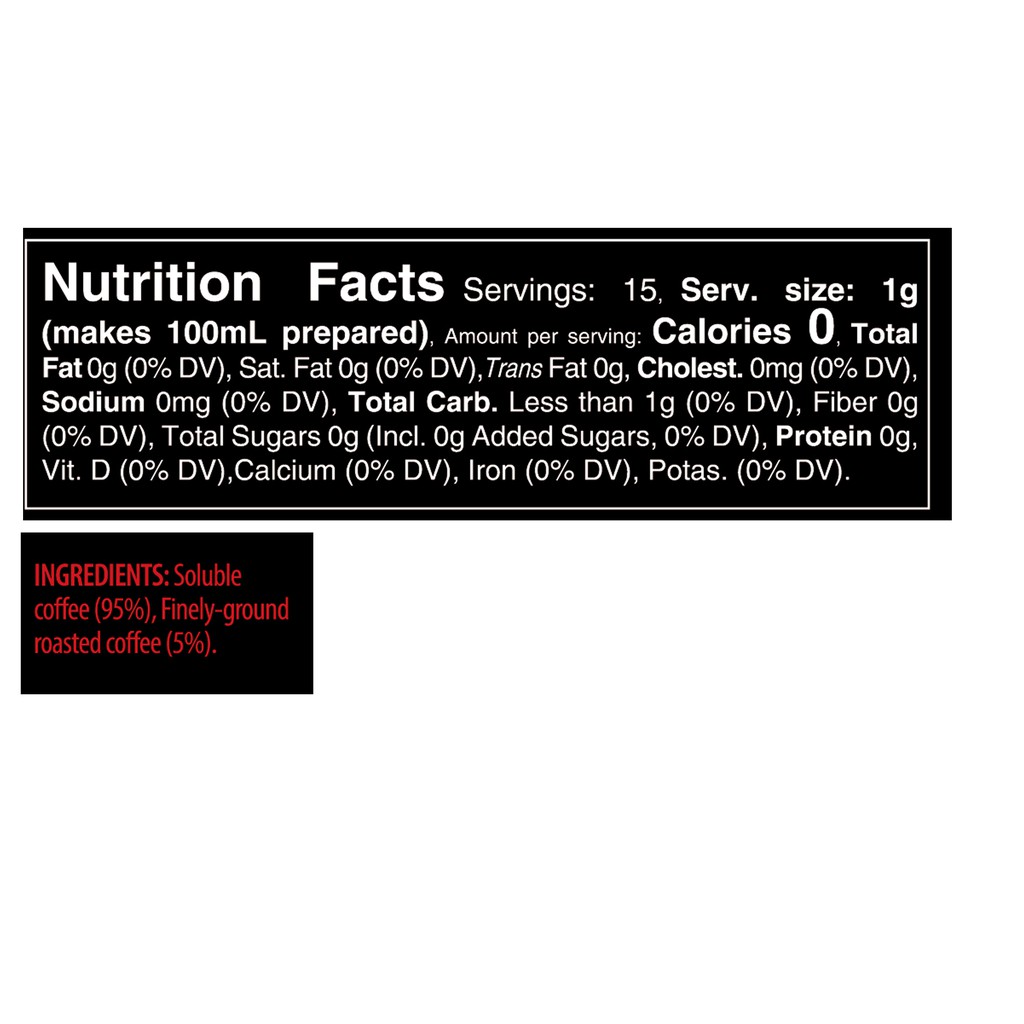 Cà Phê Hòa Tan Cao Cấp Americano KING COFFEE - Hộp 15 gói x 1g | BigBuy360 - bigbuy360.vn