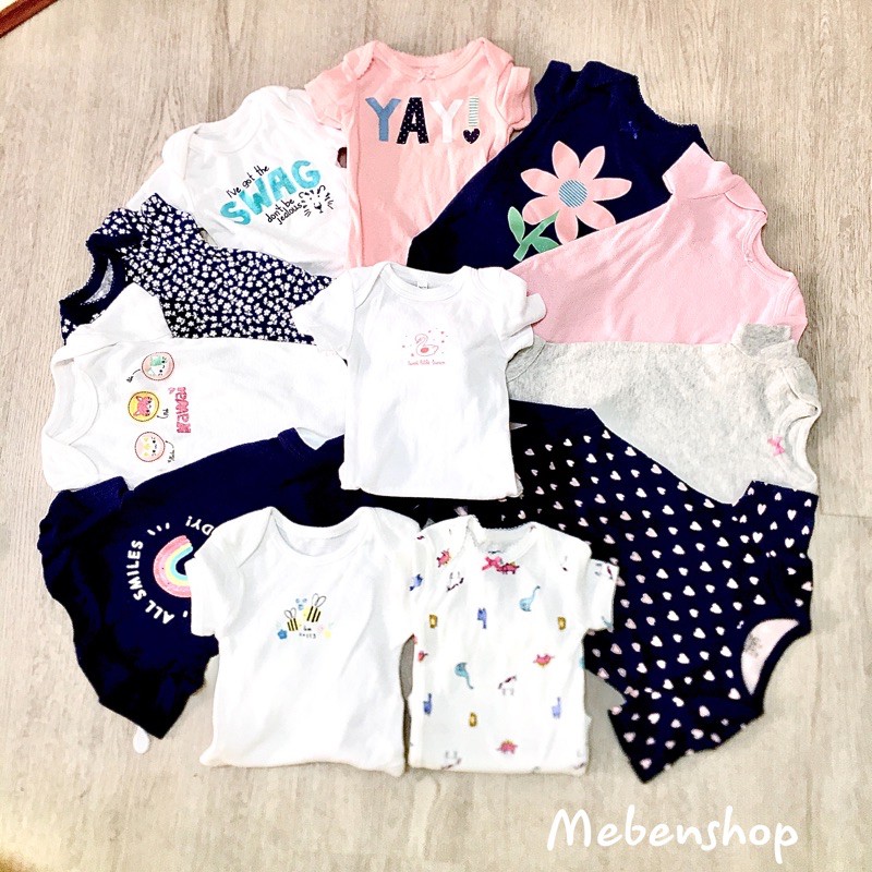 Body chip xuất dư chất đẹp size NB cho bé từ 2-5kg