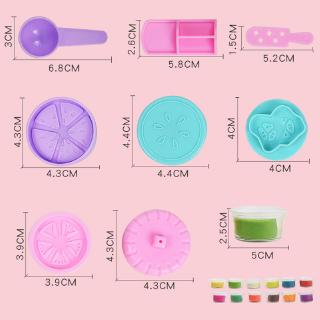 Bộ Đồ Chơi Đất Sét 12 Màu Cho Bé