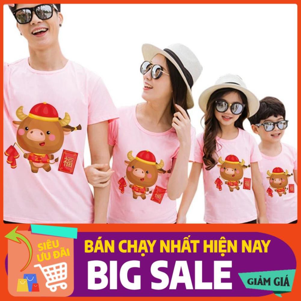 Áo Gia Đình Trâu May Mắn GD11 RONA