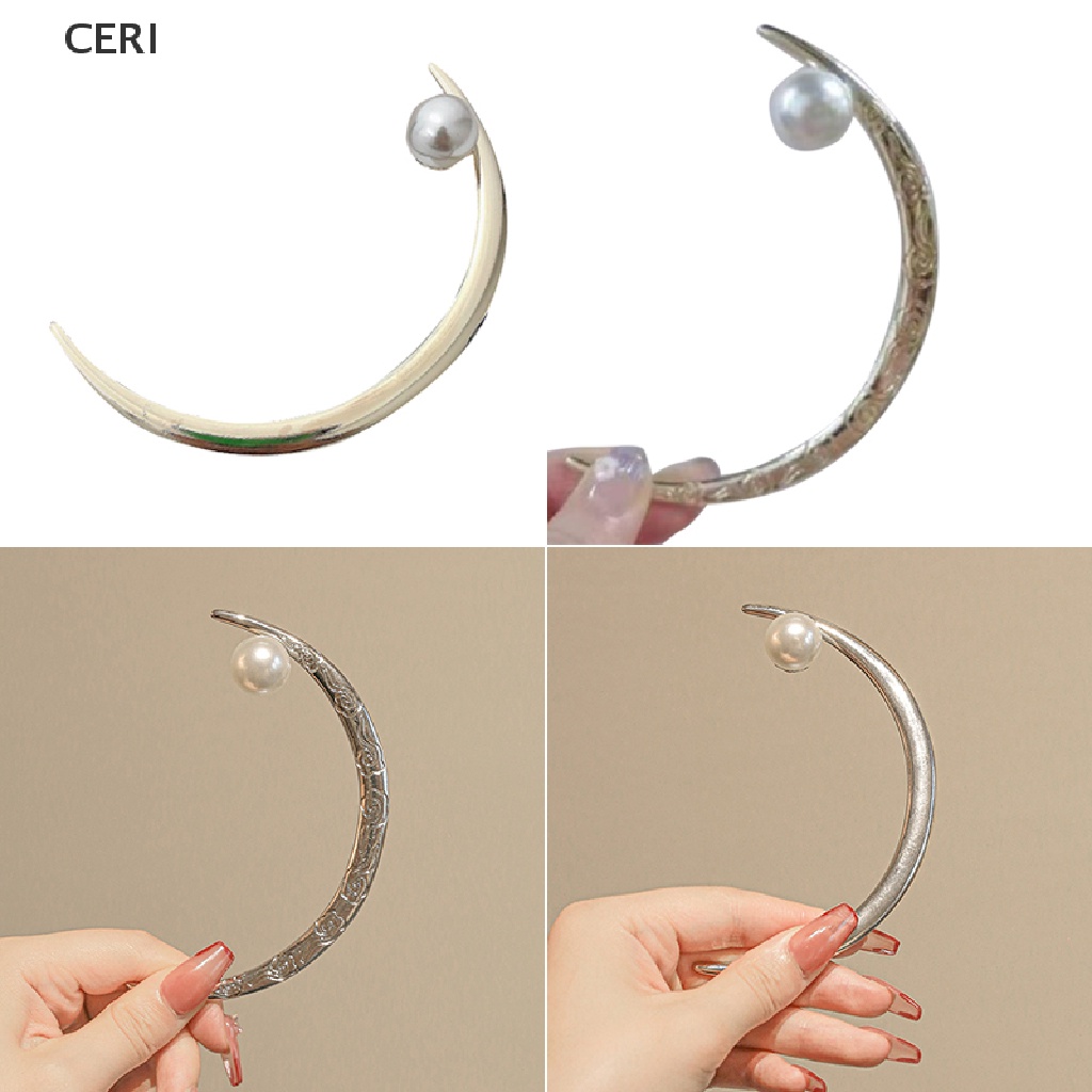 Trâm Cài Tóc Hình Bán Nguyệt Phong Cách Trung Hoa Cổ Điển Cho Nữ