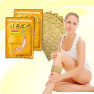 1 Bịch Cao dán hồng sâm himena hàn quốc gói 20 miếng
