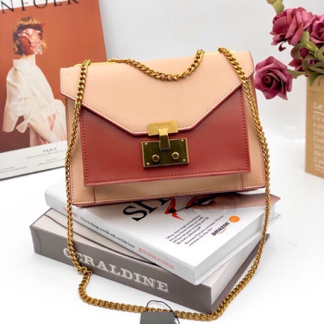 TÚI XÁCH NỮ PEDRO HỘP KHOÁ GÀI FULLTAG TRA CODE