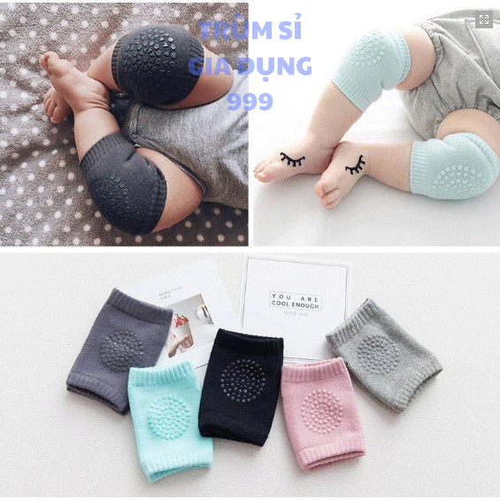 ĐỆM BẰNG VẢI THUN BẢO VỆ ĐẦU GỐI CHO BÉ