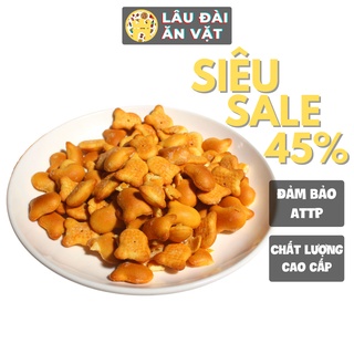 Bánh gấu nhân kem, bánh gấu ăn vặt chất lượng tốt hủ nhựa pet cao cấp 200g | Lâu Đài Ăn Vặt