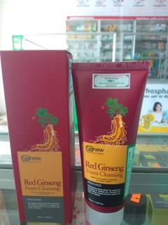 Sữa rửa mặt cạo cấp sâm đỏ BENEW REA GISENG