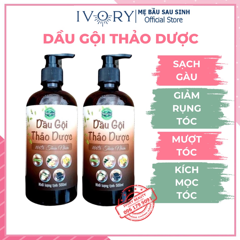 Dầu Xả Thảo Dược THIÊN NHIÊN Dầu Xả Gội Handmade Mượt Tóc Chăm Sóc Tóc Sạch Gàu Ngừa Rụng Kích Mọc Tóc