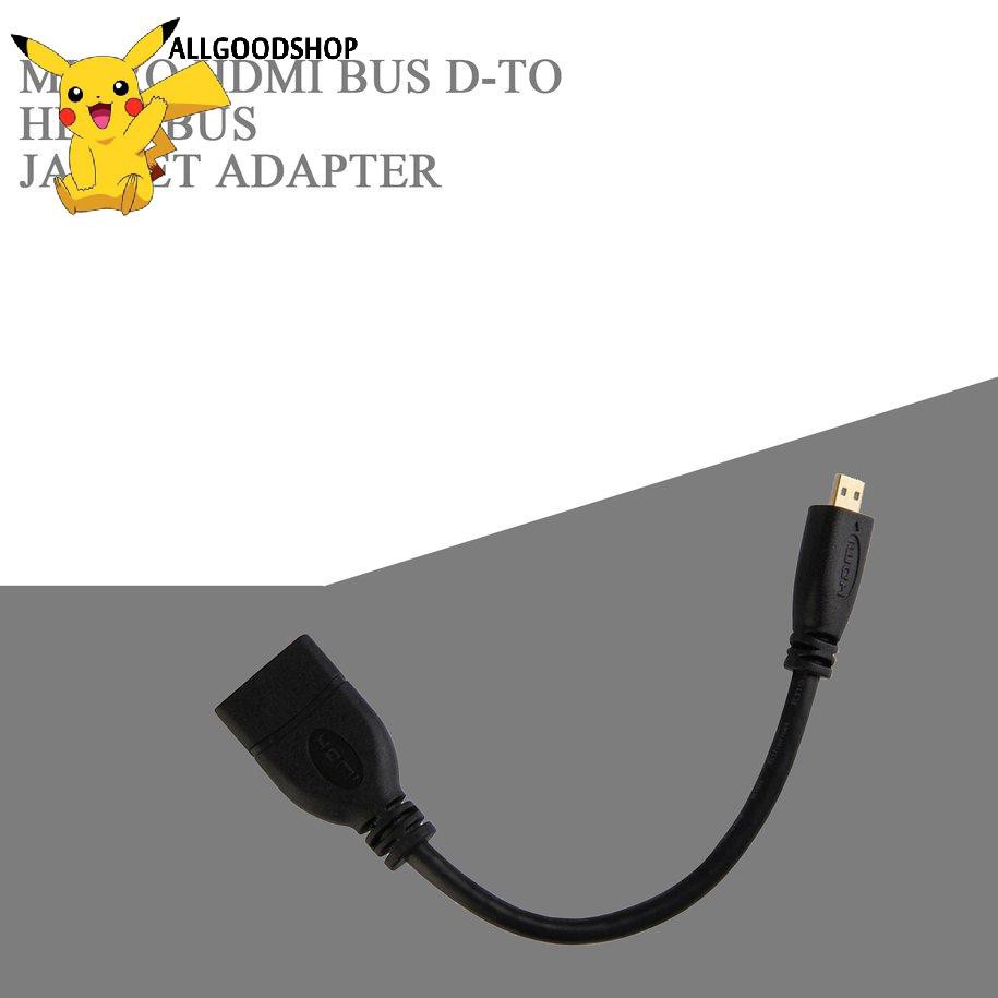 Cáp Chuyển Đổi Micro Hdmi Đực D Sang Hdmi Cái 1080p