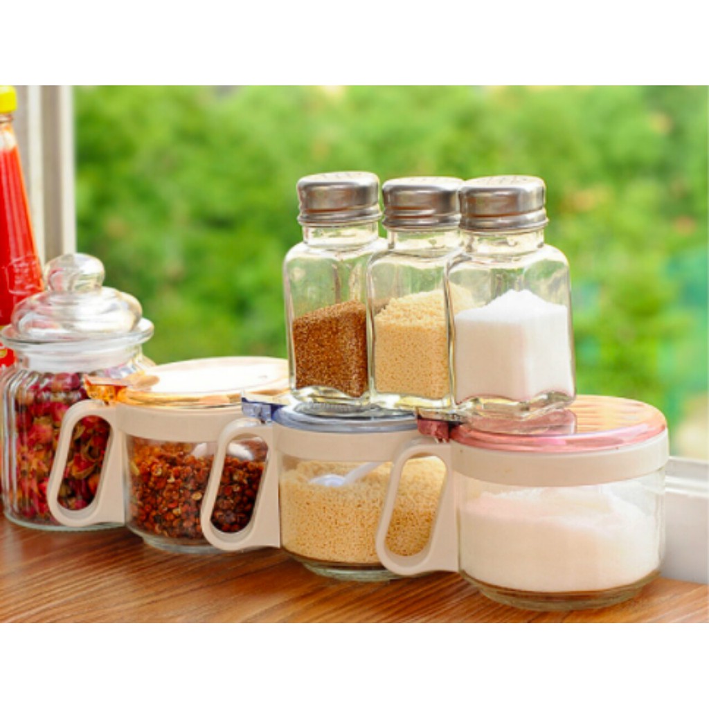 Lọ đựng gia vị thủy tinh, lọ hạt tiêu nhỏ xinh 100ml