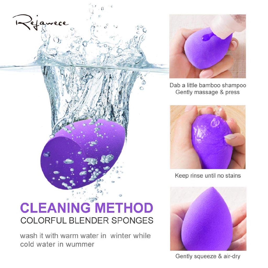 Mút Tán Kem Nền / Phấn Phủ Bằng Latex / Không Chứa Latex / Bông Phấn Phù Hợp Cho Trang Điểm