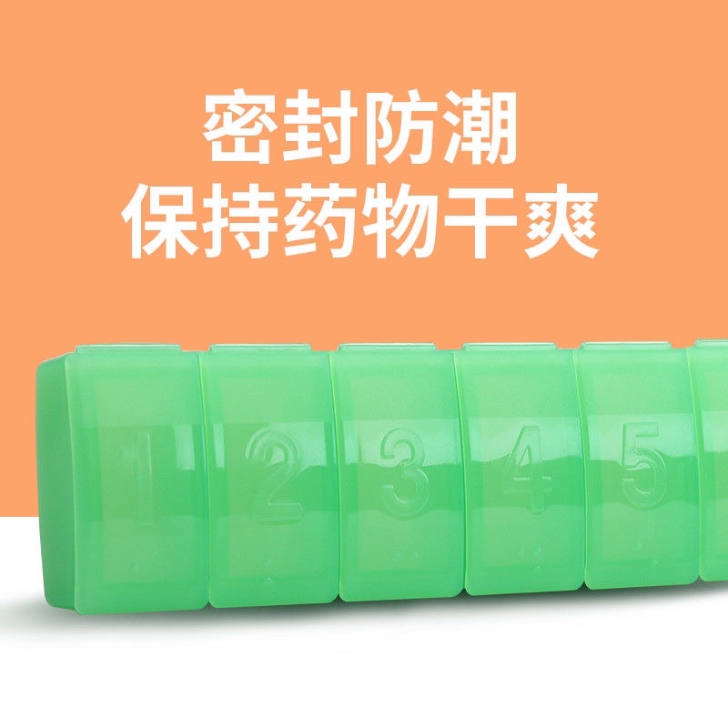 Hộp Chia Thuốc 7 Ngày - Đựng Phụ Kiện Chính Hãng Tupperware