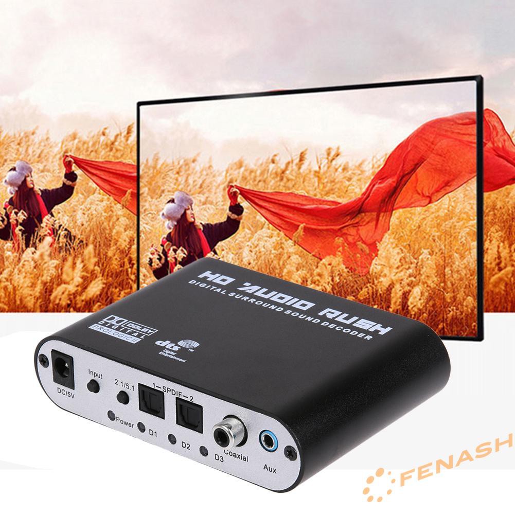 Bộ Giải Mã Âm Thanh Đồng Trục Dts Ac3 5.1 Ch Spdif Đồng Trục Audio Dts / Ac-3 Sang 5.1
