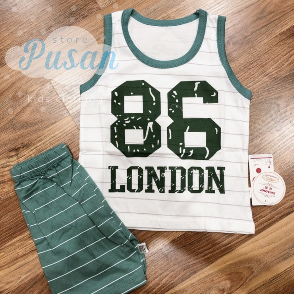 [HOT] Bộ ba lỗ số chất cotton cho bé trai