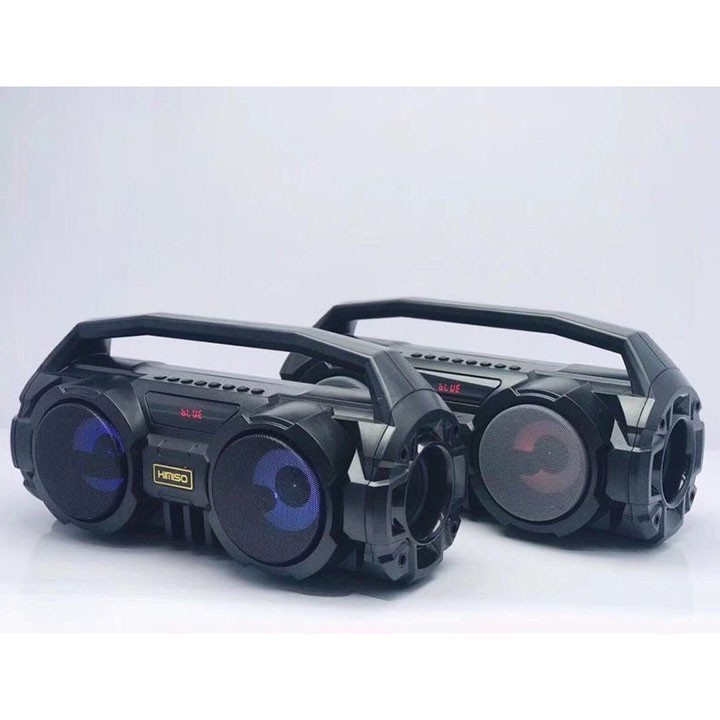 LOA BLUETOOTH KARAOKE KIMISO S1 TẶNG KÈM 1 MIC CÓ DÂY CẮM TRỰC TIẾP, BASS SIÊU TRẦM, ÂM THANH SỐNG ĐỘNG, ĐÈN LED ĐỘC ĐÁO