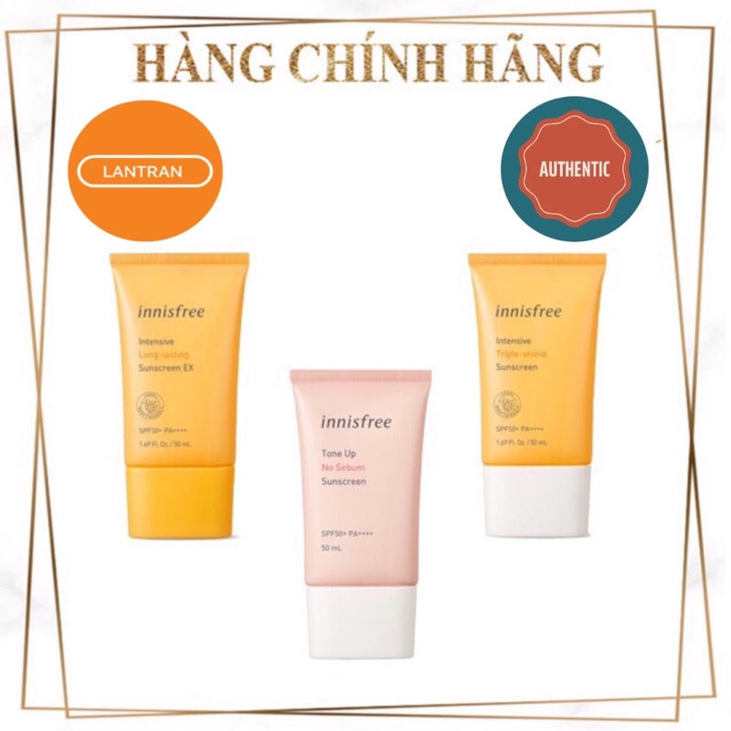 [HÓT HÈ] Kem Chống Nắng Innisfree  SPF50/PA++++ 50ml