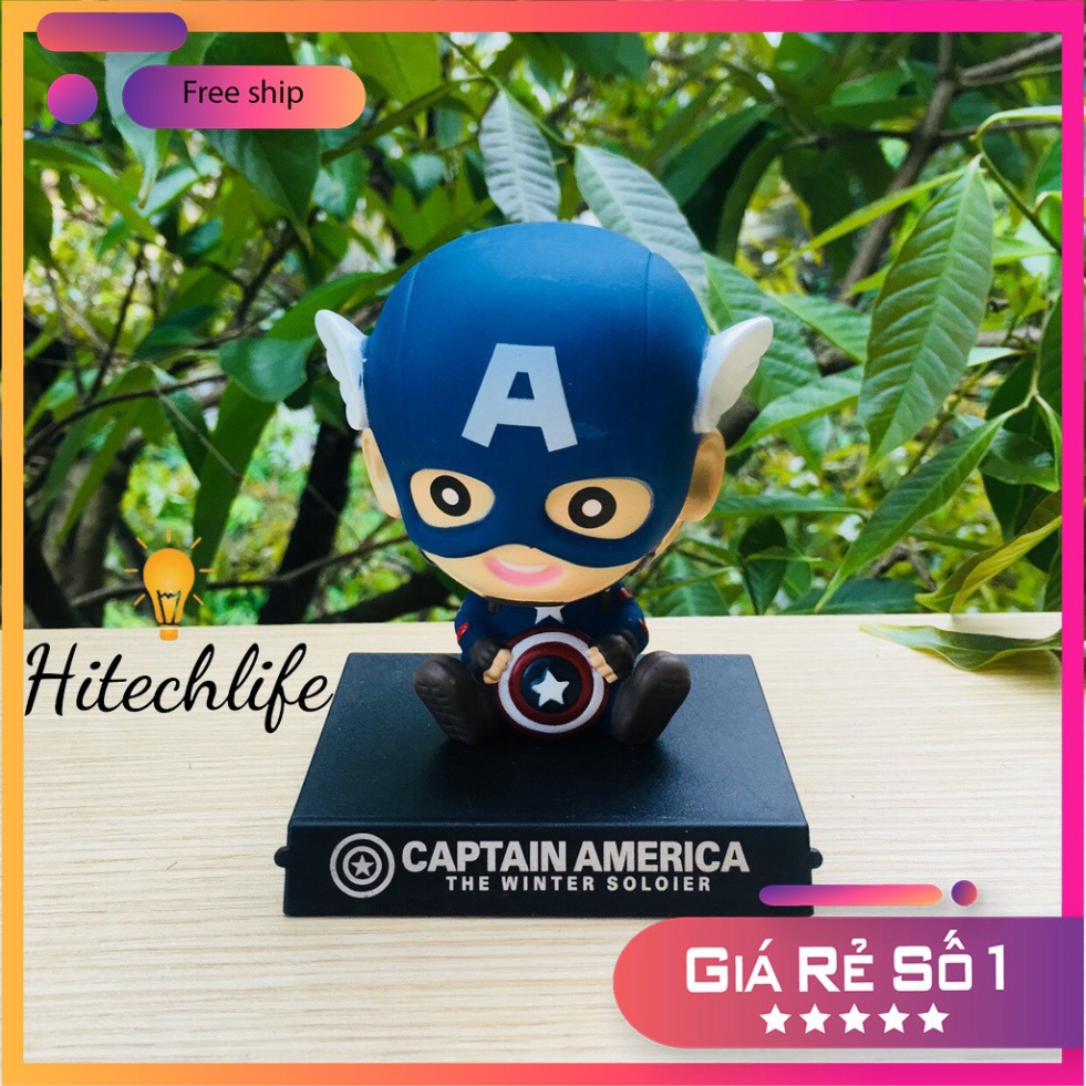 Set Nhân Vật Avenger Trang Trí Taplo Ô Tô - Bộ Spiderman Iron Man Captain Americal Trang Trí Taplo Xe Hơi, Bàn Làm Việc | BigBuy360 - bigbuy360.vn