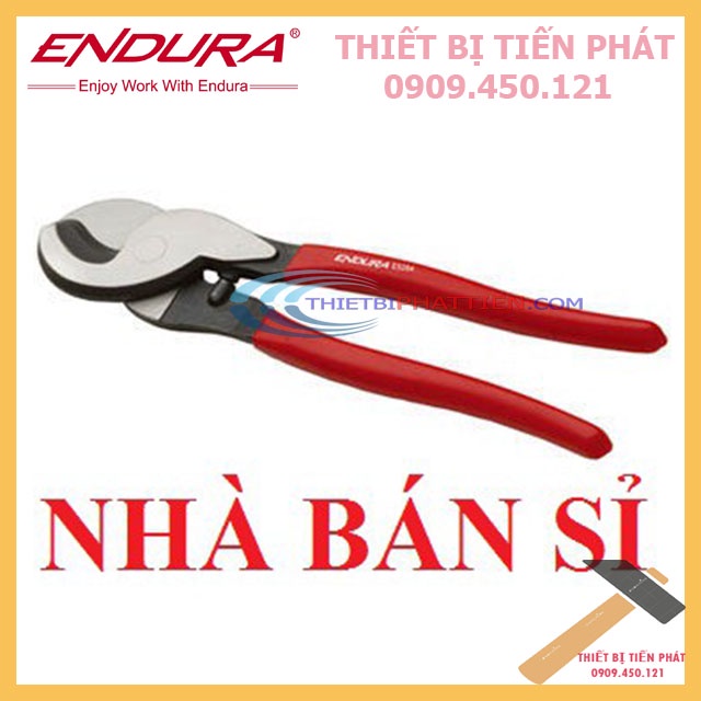 [CHÍNH HÃNG] Kềm Cắt Cáp, Kìm Cắt Cáp 10&quot; (250mm) Endura E5284 Cao Cấp Thép CR-V (Nhập Khẩu USA)