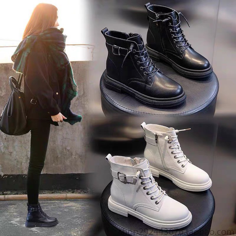 Bốt khóa cài quai mới