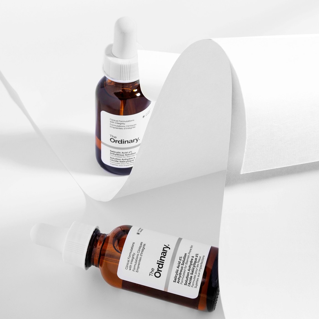 Tinh Chất Giảm Mụn, Se Lỗ Chân Lông The Ordinary Salicylic Acid 2% Anhydrous Solution 30ml