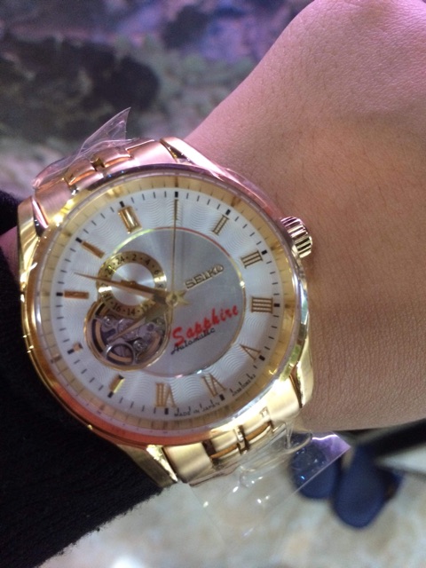 Đồng hồ nam cơ nam Seiko máy nhật chính hãng