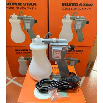Máy bắn tẩy vết bẩn mực dầu máy trên vải, vệ sinh vải đồ áo , Súng tẩy vải SS 170