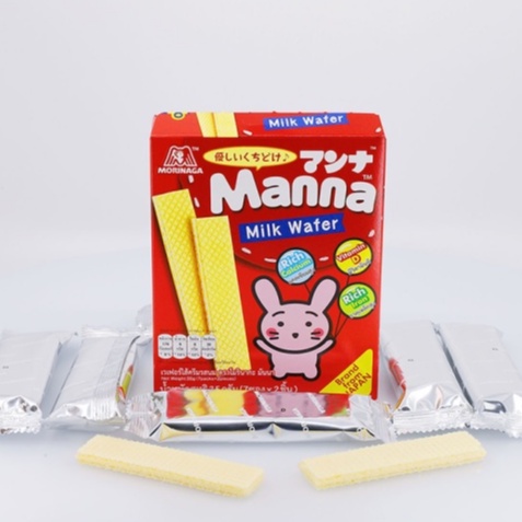 Bánh xốp sữa Morinaga Manna (35g)