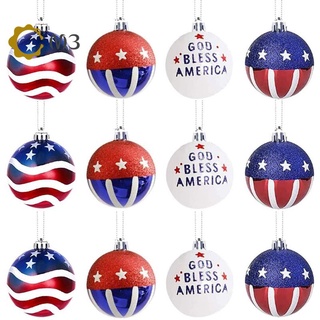 Set 4 quả châu trang trí cây thông Noel
