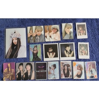 Thẻ ảnh Blackpink thành viên Jisoo, Jennie, Rosé chính hãng