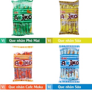 Bánh AKiko oshi  5 vị ( 1 gói 8g * 20 chiếc )