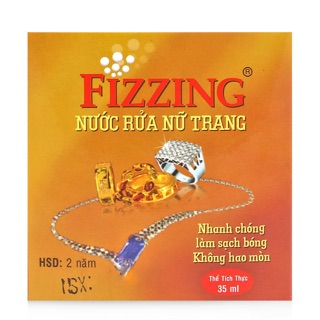  Nước rửa nữ trang Fizzing hộp 35ml   có sẵn  