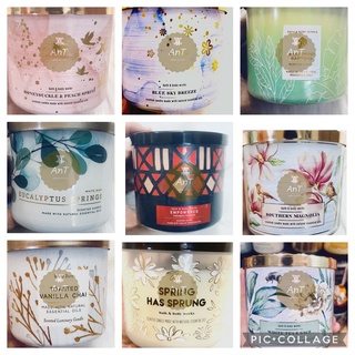 Nến thơm 3 bấc Bath & Body Works 411g [HÀNG CÓ SẴN] + tặng kèm hộp