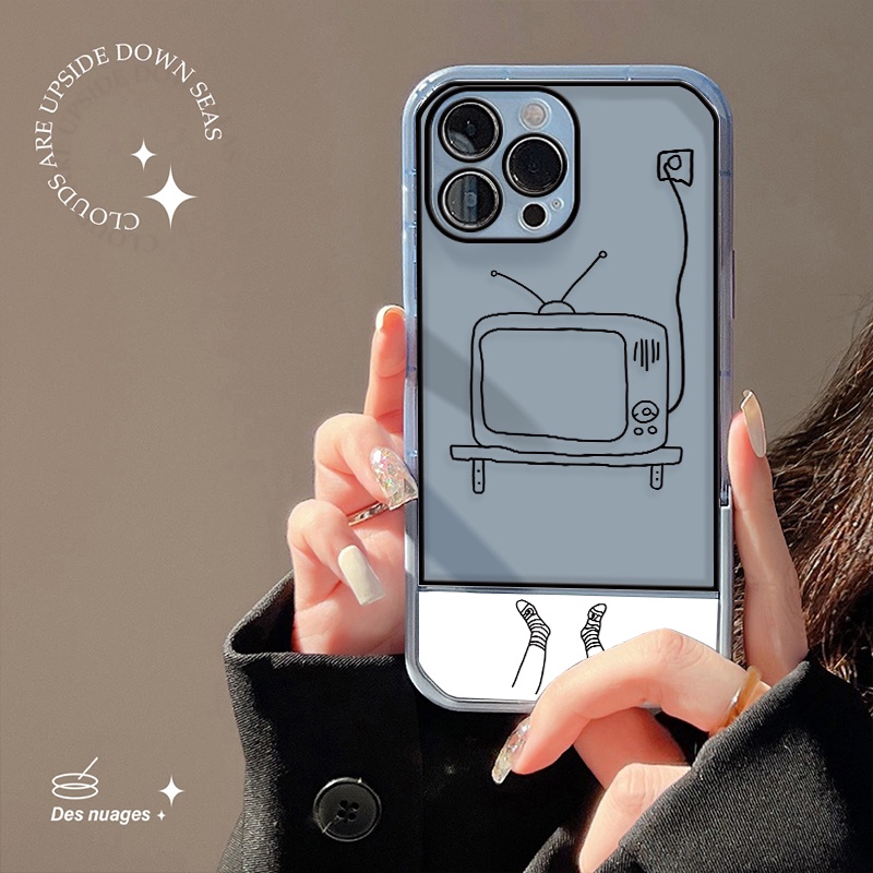 Ốp Điện Thoại Silicon Mềm Trong Suốt Chống Sốc In Hình Hoạt Hình Cho Iphone 13 11 12 Pro MAX X XR XS MAX 12 Pro 6 6S 7 8 Plus