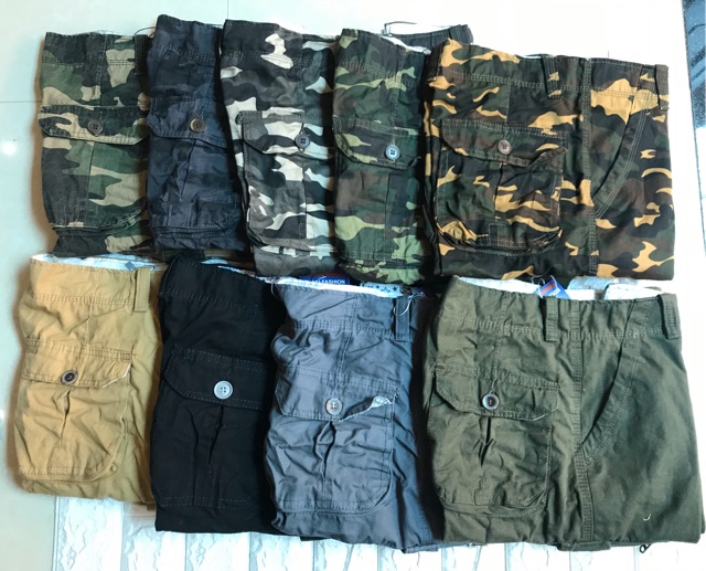 Quần sọt lính 6 túi cao cấp chất ngầu | BigBuy360 - bigbuy360.vn