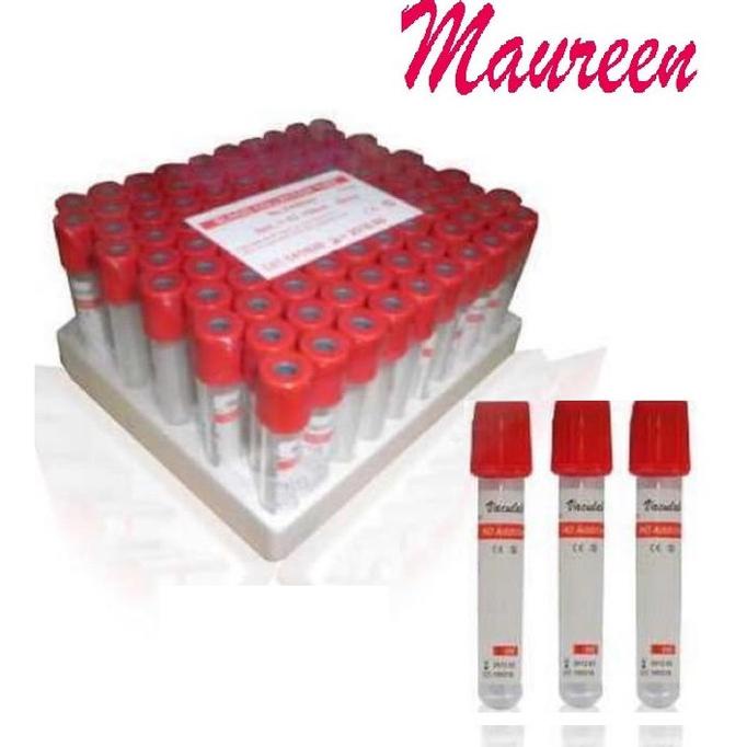 Ống Thủy Tinh Màu Đỏ 3Ml 3Ml Edta K3 3Ml 3Cc Chất Lượng Cao