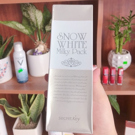 Kem dưỡng da Snow White Milky Pack - kích trắng nâng tone da mặt, body an toàn
