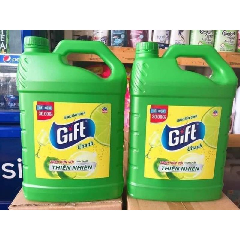 Nước rửa chén Gift - can 3,8kg