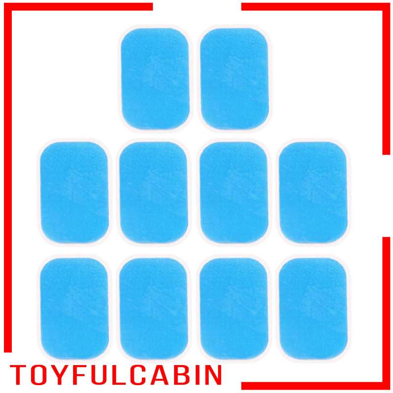 Set 10 Miếng Dán Kích Thước Bụng Bằng Nhựa ABS Thay Thế Tiện Dụng