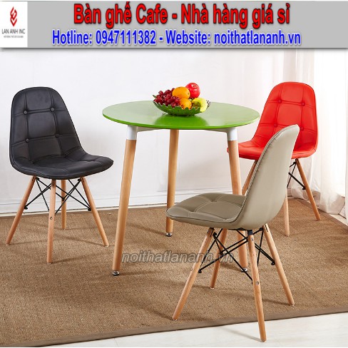 Ghế cafe, ghế ăn đẹp giá rẻ Eames LAG129