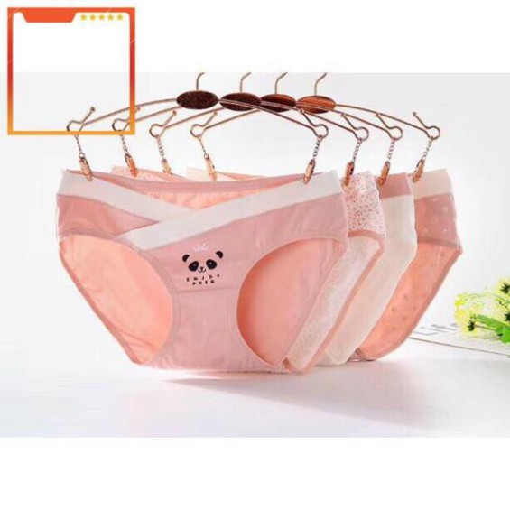 hot!!! hot!!! Quần Lót Bầu Cotton cạp chéo mặc trong váy cao cấp CS101 GIA SI